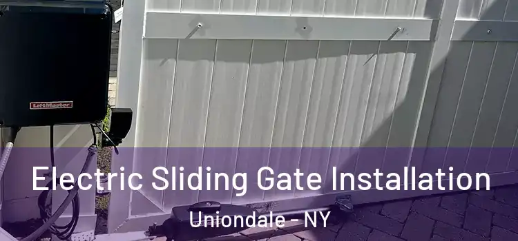  Electric Sliding Gate Installation Uniondale - NY